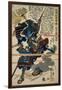 A Samurai-Kuniyoshi Utagawa-Framed Giclee Print