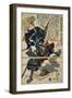 A Samurai-Kuniyoshi Utagawa-Framed Giclee Print