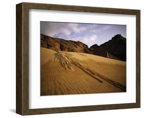 A Sand Avalanche after a Rainstorm in the Sahara Desert, Algeria, North Africa, Africa-Geoff Renner-Framed Photographic Print