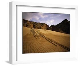 A Sand Avalanche after a Rainstorm in the Sahara Desert, Algeria, North Africa, Africa-Geoff Renner-Framed Photographic Print