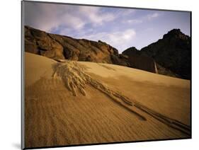 A Sand Avalanche after a Rainstorm in the Sahara Desert, Algeria, North Africa, Africa-Geoff Renner-Mounted Photographic Print