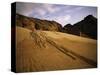 A Sand Avalanche after a Rainstorm in the Sahara Desert, Algeria, North Africa, Africa-Geoff Renner-Stretched Canvas