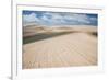 A Sand Dune and Lagoon in Brazil's Lencois Maranhenses National Park-Alex Saberi-Framed Photographic Print