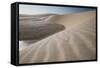 A Sand Dune Near Jericoacoara, Brazil-Alex Saberi-Framed Stretched Canvas