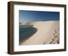 A Sand Dune Near Jericoacoara, Brazil-Alex Saberi-Framed Photographic Print