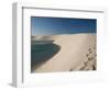 A Sand Dune Near Jericoacoara, Brazil-Alex Saberi-Framed Photographic Print