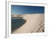 A Sand Dune Near Jericoacoara, Brazil-Alex Saberi-Framed Photographic Print