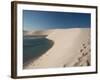 A Sand Dune Near Jericoacoara, Brazil-Alex Saberi-Framed Photographic Print