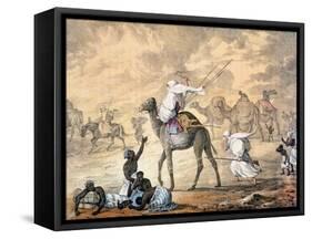 'A Sand Wind on the Desert', 1821-Denis Dighton-Framed Stretched Canvas