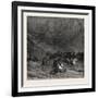 A Sandstorm in the Desert, China-null-Framed Giclee Print