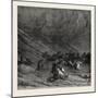 A Sandstorm in the Desert, China-null-Mounted Giclee Print