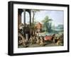 A Satire of the Folly of Tulip Mania-Jan Brueghel the Younger-Framed Giclee Print