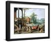 A Satire of the Folly of Tulip Mania-Jan Brueghel the Younger-Framed Premium Giclee Print