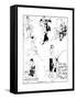 A Satirical Look on Changing Fashions-null-Framed Stretched Canvas