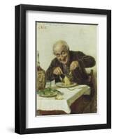 A Satisfying Meal-Gaetano Bellei-Framed Giclee Print