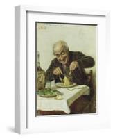 A Satisfying Meal-Gaetano Bellei-Framed Giclee Print