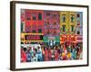 A Saturday Morning 2, from 'Carnaby Street' by Tom Salter, 1970-Malcolm English-Framed Giclee Print