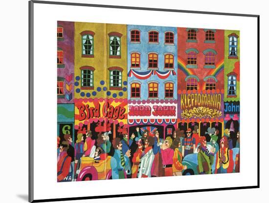 A Saturday Morning 3, from 'Carnaby Street' by Tom Salter, 1970-Malcolm English-Mounted Giclee Print