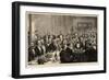 A Savage Club Dinner, a Portrait Group-Harry Hamilton Johnston-Framed Giclee Print