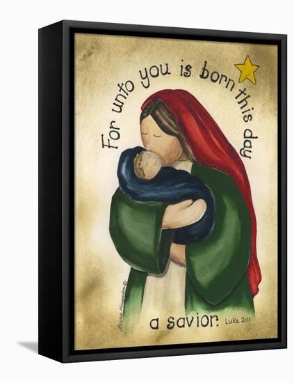 A Savior-Laurie Korsgaden-Framed Stretched Canvas