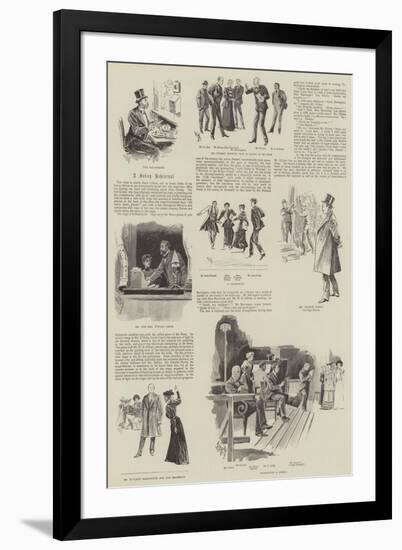 A Savoy Rehearsal-Alexander Stuart Boyd-Framed Giclee Print