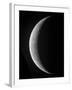 A Saxing Crescent Moon in High Resolution-Stocktrek Images-Framed Photographic Print