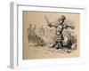 'A Scare-crow', 1852-John Leech-Framed Giclee Print