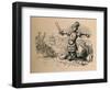 'A Scare-crow', 1852-John Leech-Framed Giclee Print