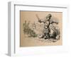 'A Scare-crow', 1852-John Leech-Framed Giclee Print