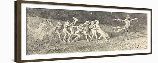 A Scare Crow-Charles Altamont Doyle-Framed Giclee Print