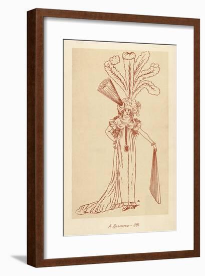 A Scarecrow, 1793-John Ashton-Framed Art Print