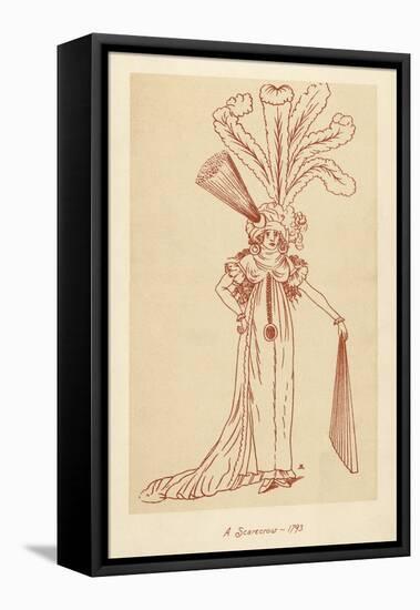 A Scarecrow, 1793-John Ashton-Framed Stretched Canvas