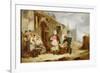 A Scene at Newhaven, 1841-Alexander Snr Fraser-Framed Giclee Print