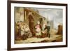 A Scene at Newhaven, 1841-Alexander Snr Fraser-Framed Giclee Print