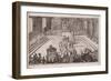 A Scene at the Royal Court of Tsar Alexis Mikhailovich, 1677-Romeyn De Hooghe-Framed Giclee Print