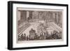 A Scene at the Royal Court of Tsar Alexis Mikhailovich, 1677-Romeyn De Hooghe-Framed Giclee Print