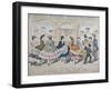 A Scene at the West End, C.1860-null-Framed Giclee Print