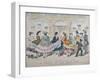 A Scene at the West End, C.1860-null-Framed Giclee Print