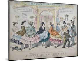 A Scene at the West End, C.1860-null-Mounted Giclee Print