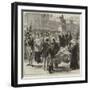 A Scene at Versailles-null-Framed Giclee Print