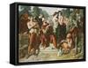 A Scene from 'As You Like It', 1854-Daniel Maclise-Framed Stretched Canvas