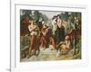 A Scene from 'As You Like It', 1854-Daniel Maclise-Framed Giclee Print