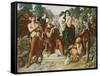 A Scene from 'As You Like It', 1854-Daniel Maclise-Framed Stretched Canvas