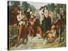 A Scene from 'As You Like It', 1854-Daniel Maclise-Stretched Canvas