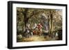 A Scene from 'As You Like It': Rosalind, Celia and Jacques in The Forest of Arden-John Edmund Buckley-Framed Giclee Print