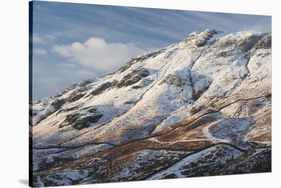 A scene from Borrowdale, Lake District National Park, Cumbria, England, United Kingdom, Europe-Jon Gibbs-Stretched Canvas