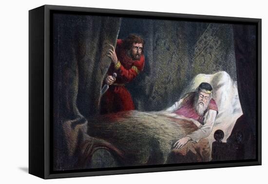 A Scene from 'Macbeth, C17th Century-null-Framed Stretched Canvas