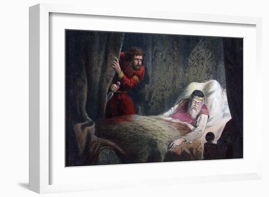 A Scene from 'Macbeth, C17th Century-null-Framed Giclee Print