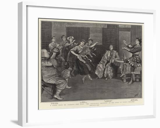 A Scene from Mr Barrie's New Play, The Admirable Crichton, at the Duke of York's Theatre-Henry Marriott Paget-Framed Giclee Print