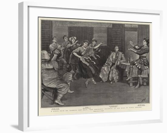 A Scene from Mr Barrie's New Play, The Admirable Crichton, at the Duke of York's Theatre-Henry Marriott Paget-Framed Giclee Print